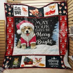 Corgi Jfj Quilt Uzl and Home Decor
