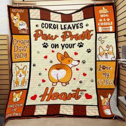 Corgi Jfj Quilt Veb and Home Decor