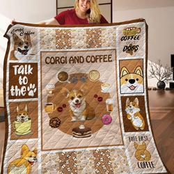Corgi Quilt Blanket C9B210212NM and Home Decor