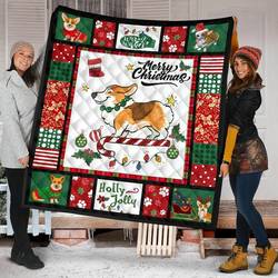 Corgi Quilt Blanket Dhc09121452Dd and Home Decor