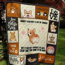 Corgi Td18110091 Quilt Blanket and Home Decor
