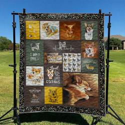 Corgi Td2809308 Quilt Blanket and Home Decor