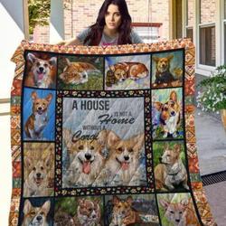 Corgi Your Scent JR1109 3D Customized Quilt Hip and Home Decor