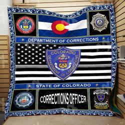 Correction Department Quilt Blanket DHC07011013VT and Home Decor