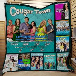 Cougar Town All Seasons Quilt Blanket Bs1094 and Home Decor