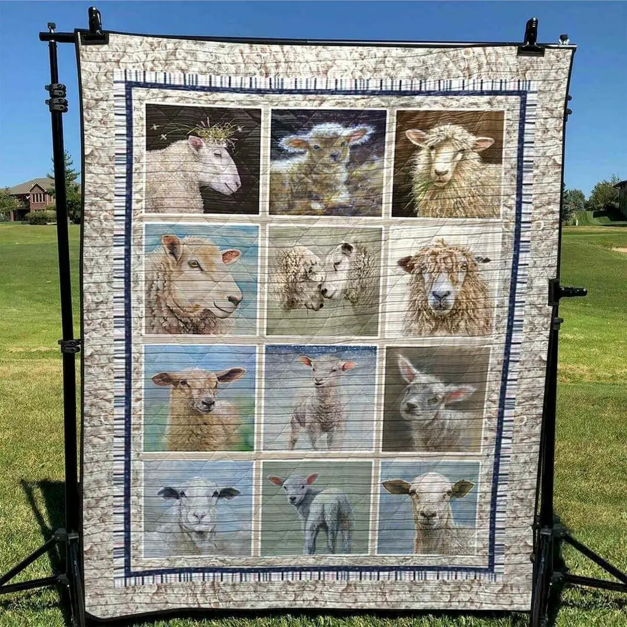 Counting Sheeps Pk270512 Quilt Blanket and Home Decor