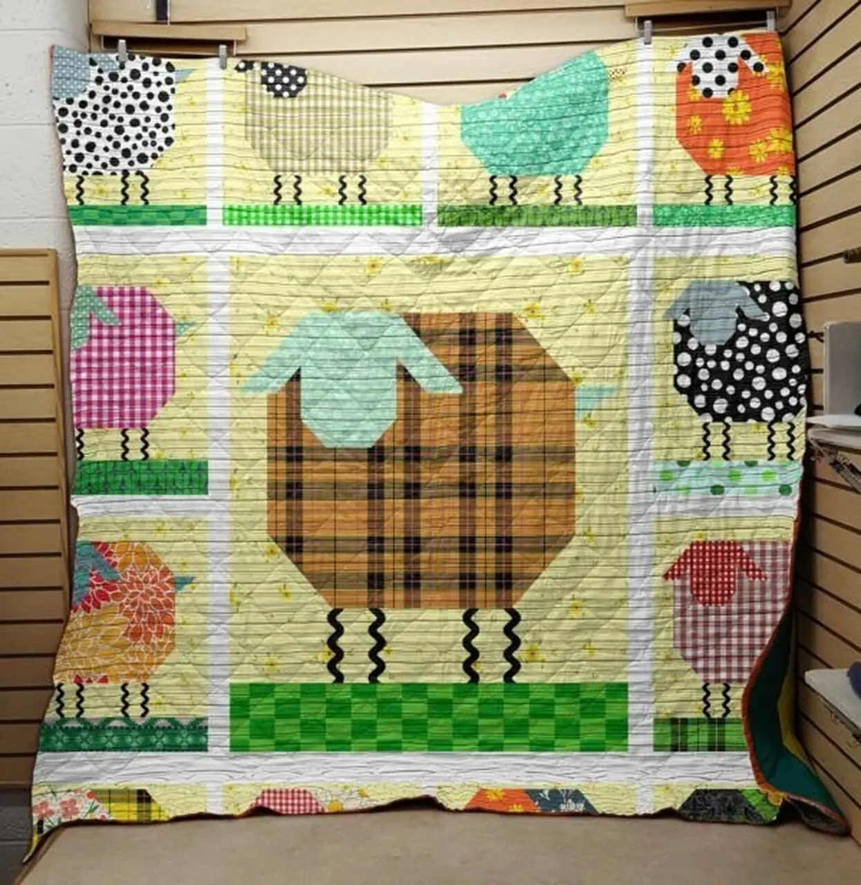 Cow Cl14100144Mdq Quilt Blanket and Home Decor