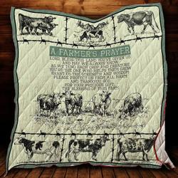 Cow Jfj Quilt Xrq and Home Decor