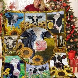 Cow Jfj Quilt Xwv and Home Decor