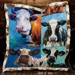 Cow Quilt Blanket DHC1312233VT and Home Decor