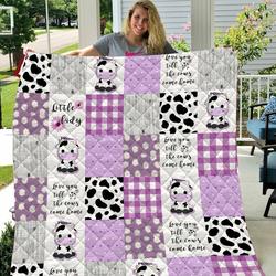 Cow Quilt Eqq and Home Decor