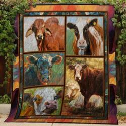 Cow Quilt V1 and Home Decor