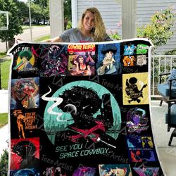 Cowboy Bebop Quilt Blanket 0435 and Home Decor