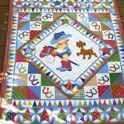 Cowboy Cla250650 Quilt Blanket and Home Decor