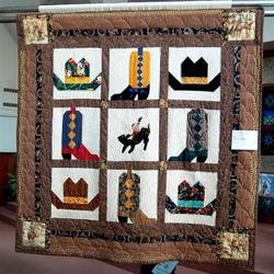 Cowboy Clp170609 Quilt Blanket and Home Decor