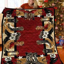 Cowboy Jfj Quilt Xmb and Home Decor