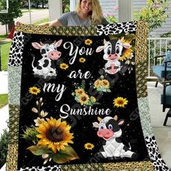 Cows Cl15110071Mdq Quilt Blanket and Home Decor