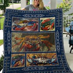 Crab Jfj Quilt Xgm and Home Decor