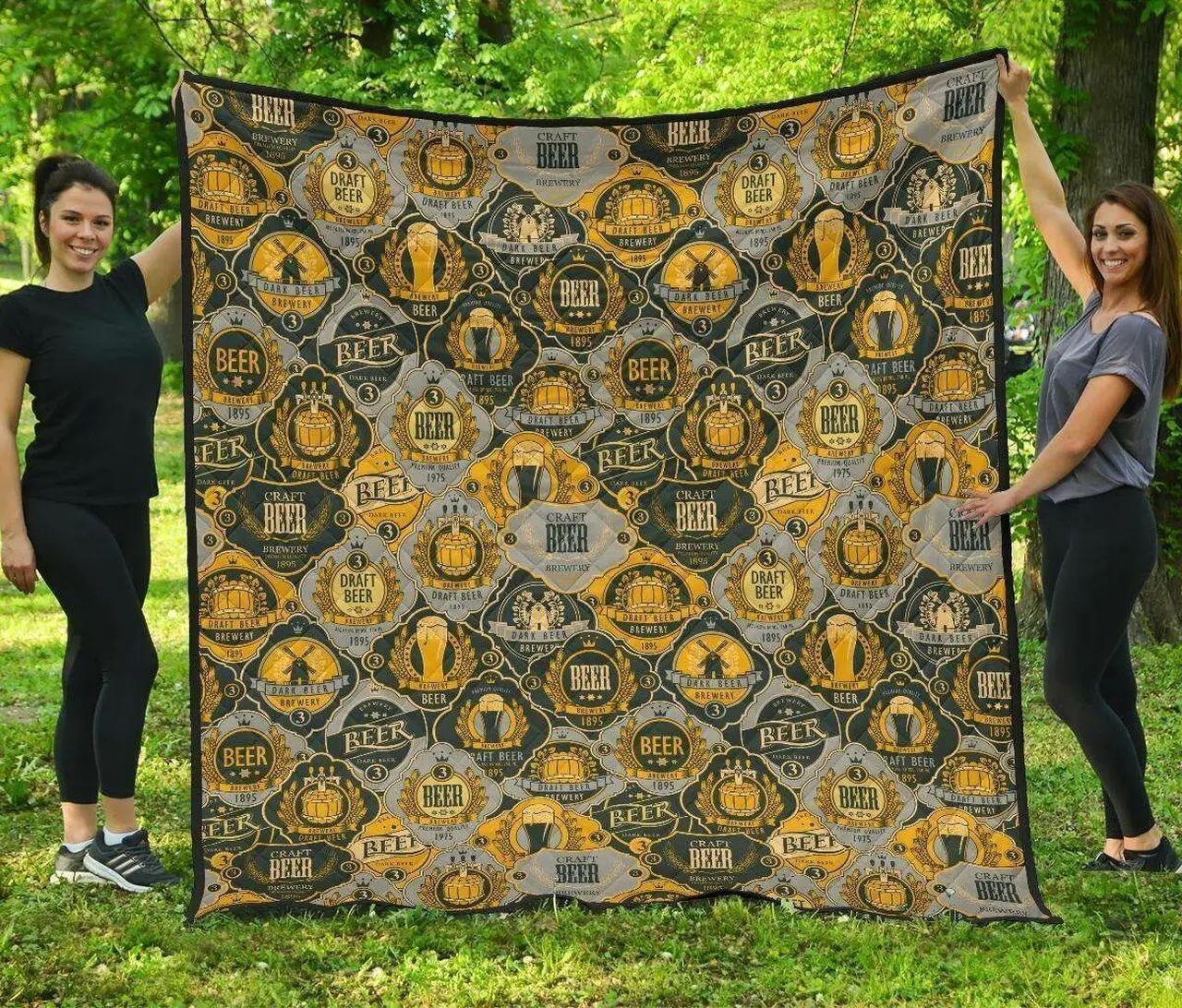 Craft Beer Hur Quilt ft and Home Decor