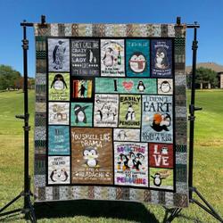 Crazy Penguin DHCCNA0909 Quilt Blanket and Home Decor