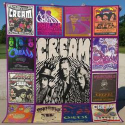 Cream Quilt Blanket Hvt290505  Quilt and Home Decor
