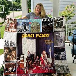 Creedence Clearwater Revival Quilt Blanket 0967 and Home Decor