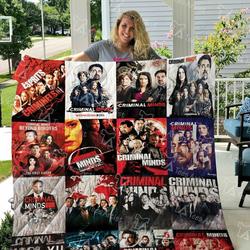 Criminal Minds Quilt Blanket 0641 and Home Decor