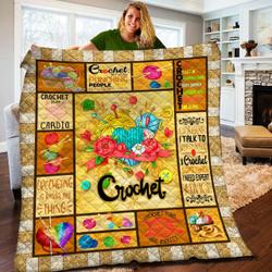 Crochet Quilt Blanket Bbb260369Db and Home Decor