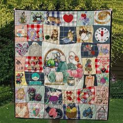 Crocheting Lovers Quilt For Handmade Lovers and Home Decor