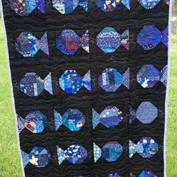 Crumb Fish Hur Quilt Cysipq and Home Decor