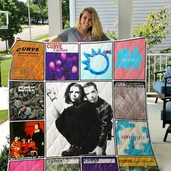Curve Quilt Blanket and Home Decor