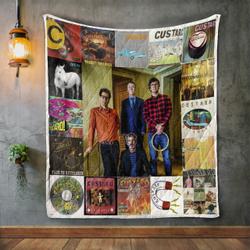 Custard Album Covers Quilt Blanket and Home Decor