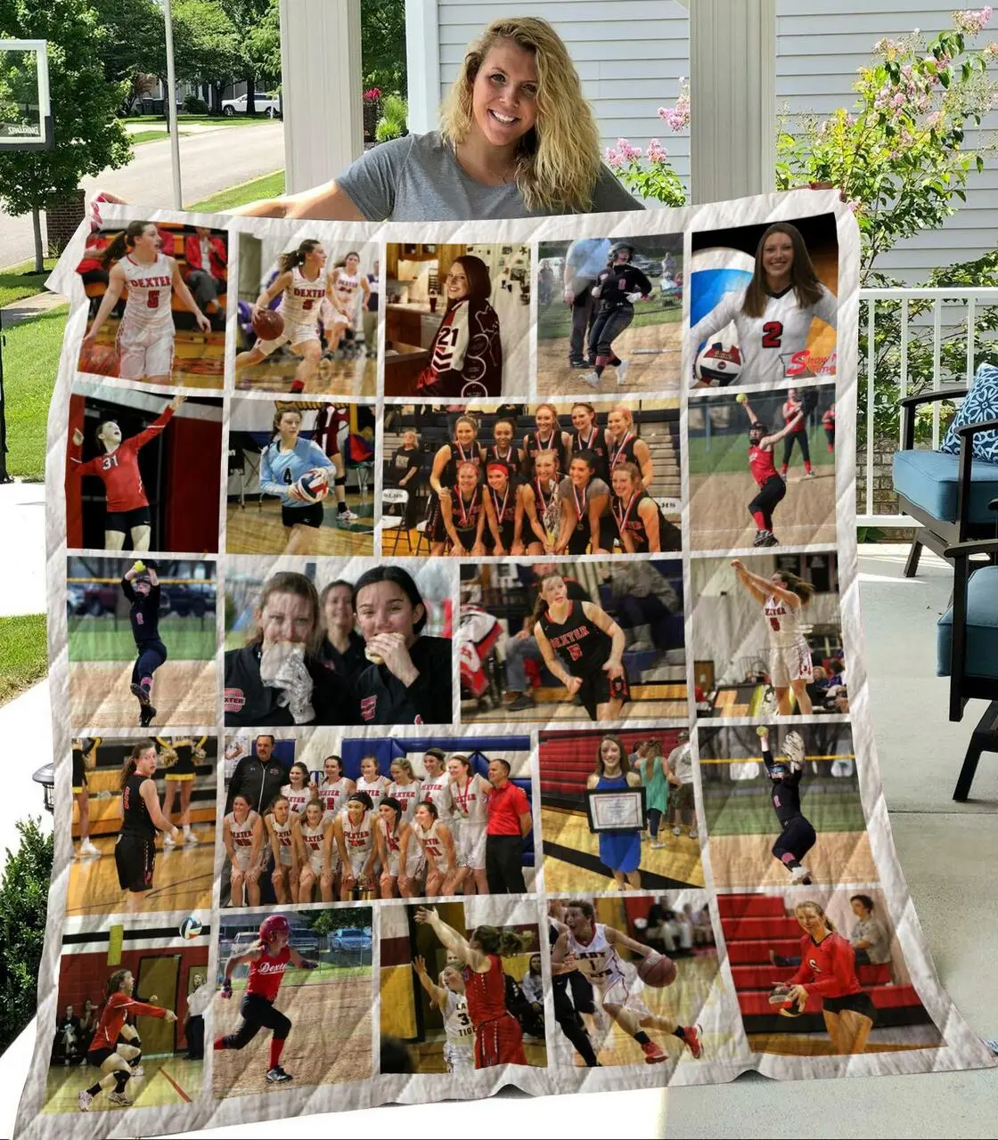 Custom38 Charlotte Stutts Quilt Blanket Quilt and Home Decor