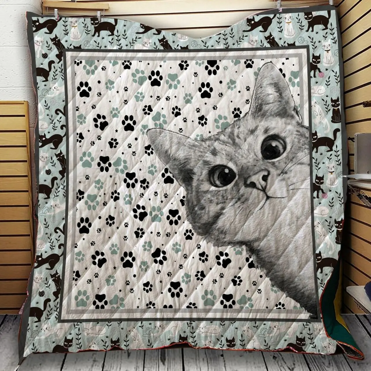Cute Cats Quilt Blanket A191 and Home Decor