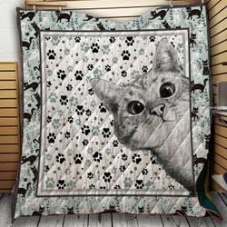 Cute Cats Quilt Blanket A191 and Home Decor