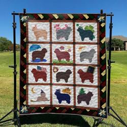Cute Dog 09 DHCLD0909 Quilt Blanket and Home Decor