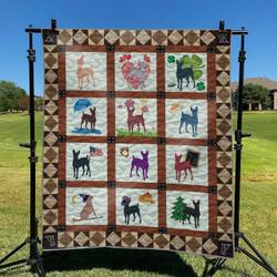 Cute Dog 29 DHCLD0909 Quilt Blanket and Home Decor