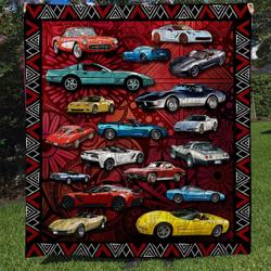 Cv Car Collection Art Quilt and Home Decor