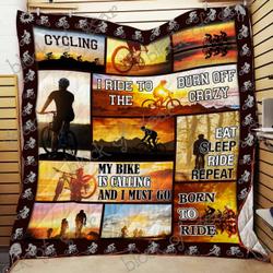 Cycling Has Changed My Life Jfj Quilt Sxp and Home Decor