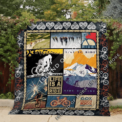 Cycling Is My Life NDK060795 3D Customized Quilt and Home Decor