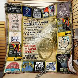 Cycling K8KV29 3D Customized Quilt and Home Decor