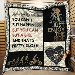 Cycling Life Blanket TH1707 Quilt and Home Decor