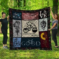 Cycling Moutain V2 NTTH011298 3D Customized Quilt and Home Decor