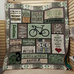 Cycling Quilt Shq and Home Decor