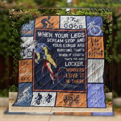 Cycling Winner BH3 NTTH011302 3D Customized Quilt and Home Decor