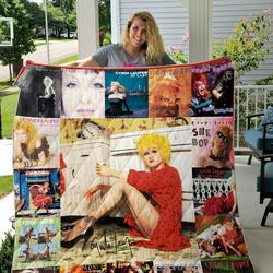 Cyndi Lauper Quilt Blanket For Fans Ver 17 and Home Decor