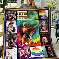 Cyndi Lauper Quilt Blanket Hvt080607  Quilt and Home Decor