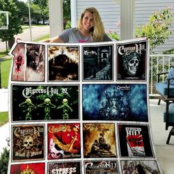 Cypress Hill Quilt Blanket and Home Decor