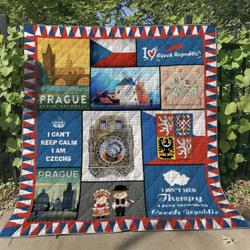 Czech Republic Hn110609 Quilt Blanket and Home Decor