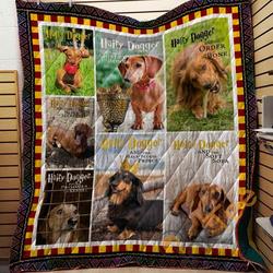 Dachshund 05 Blanket TH10072019 Quilt and Home Decor